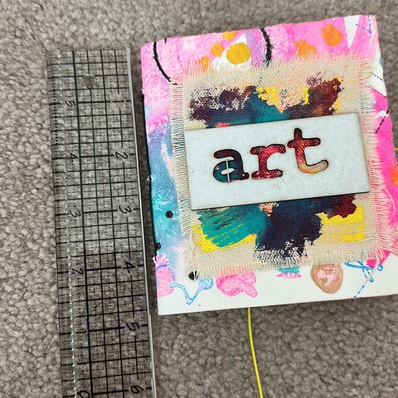 Homemade art journal - Picture 6 of 10